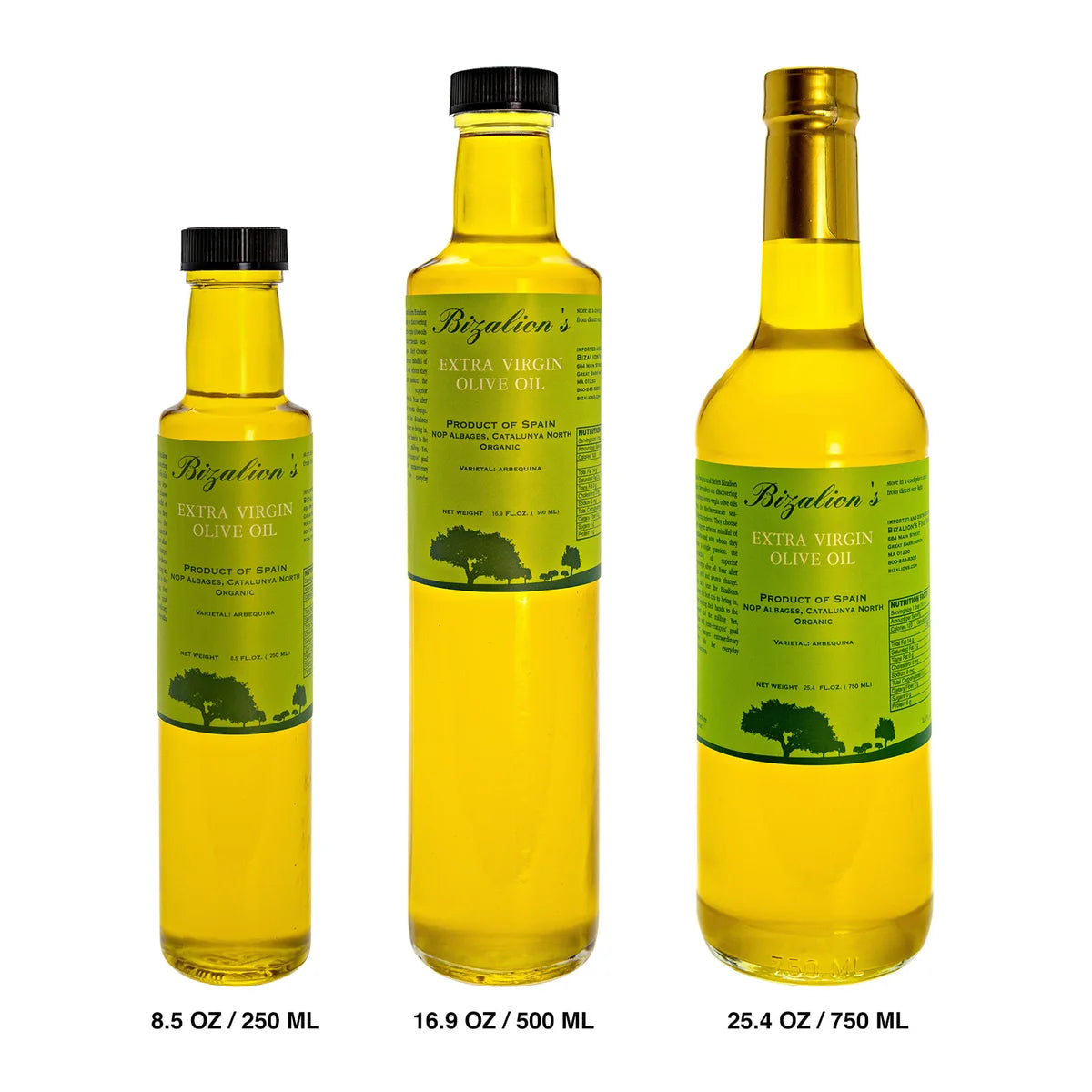 Bizalion's Extra Virgin Olive Oil