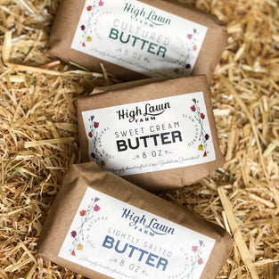 Sweet Cream Unsalted Butter  |  8 oz Bar