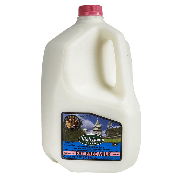 Hiland Skim Milk, Half Gallon