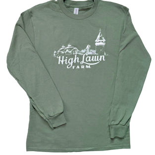 Long Sleeve T-Shirt - Adult Green