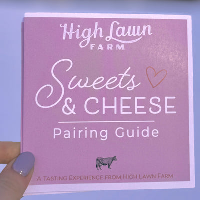 Guided Virtual Cheese Tasting: Sweets & Cheese Pairing Set