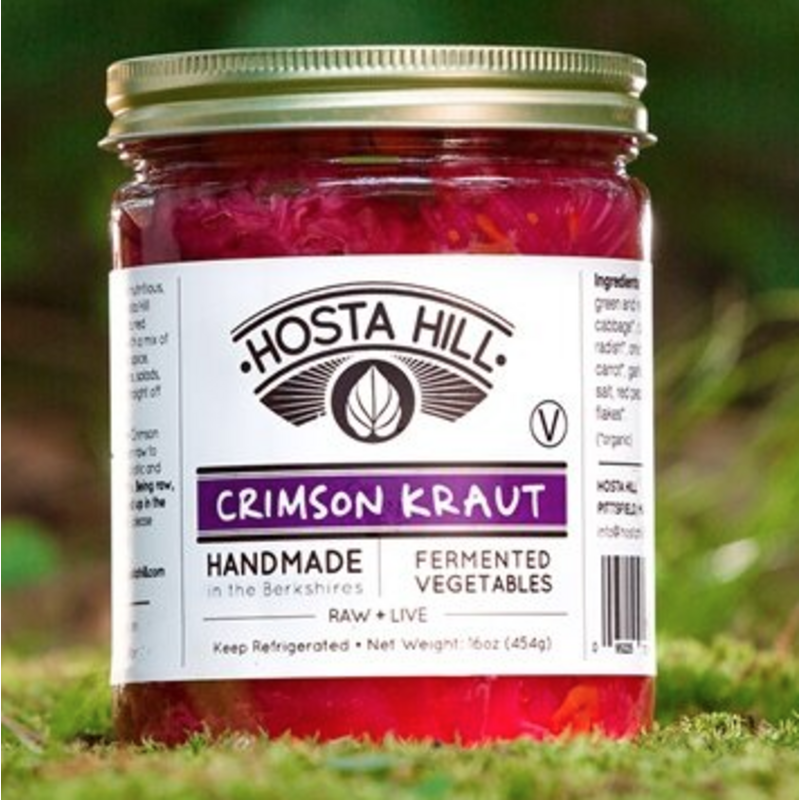 Hosta Hill, Crimson Kraut