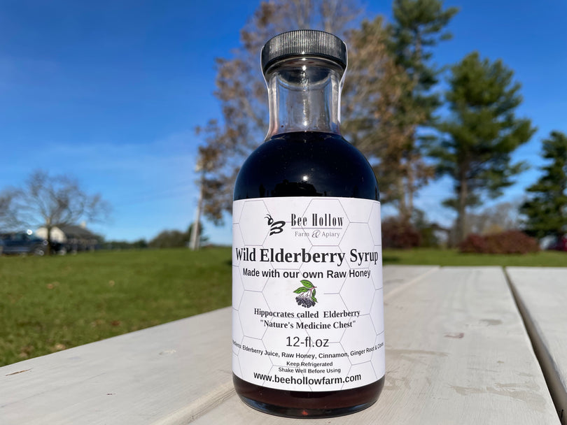 Bee Hollow Farm Wild Elderberry Syrup